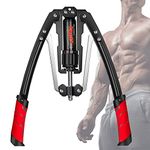 Adjustable Hydraulic Power Twister Arm Training Equipment for Men and Women, Shoulder Training and Chest Arm Muscle Training Machine Expander, Home Gym Fitness Equipment Upper Body 20-200kg