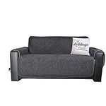 JEMIDI Sherpa Slipcover Chair Cover Protective Cover Sofa Cover Sofa Cover Sofa Cover Sofa Cover for 2 Seater (Anthracite)