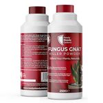 Fungus Gnat Killer Powder 250G Diatomaceous Earth Formula for Effective Fungus Gnat Control - Fast-Acting Gnats Killer for Indoor Plants - Superior Diatomaceous Earth Pest Control for House Plant Bugs