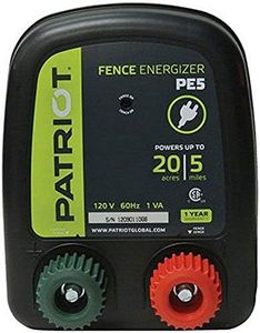 Patriot PE5 Electric Fence Energizer, 0.20 Joule