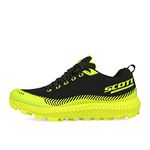 Scott Men's Supertrac Ultra Rc Shoes Sneaker, Black Yellow, 8 UK