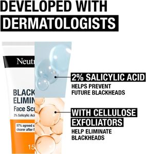 Neutrogena Blackhead Face Scrub – 150ml Deep Cleansing Exfoliator