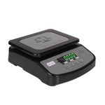 iScale Go-Lite Pro, 30Kg X 1G, Small Pan Size 21.5X16.5Cm, Best Suitable For 5-10Kg, Domestic All-Purpose Weighing Scale, Double Side Display, ABS Body (Not A Legal Scale For Commercial Use), Black