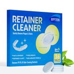 APPTRIN Retainer Cleansing Tablets,36 Tablets Retainer Cleaner, Night & Mouth Guard Cleaner Denture Tablet-Fresh Knight Dental Cleaning Supplies