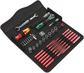 Wera 135926 Kraftform Kompakt W1 Maintenance Kit, Silver