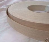 Oak Wood Veneer Door Edging Tape 40mm Wide x 5 Metres.