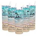Personalized Beach Vacation Tumbler