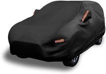 EzyShade 10-Layer SUV Car Cover Waterproof All Weather. See Vehicle Size-Chart for Accurate Fit. Outdoor Full Exterior Covers for Automobiles Car Tarp. Jeep Rav4 CRV. Black, Size S2 (See Size Chart)