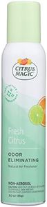 Citrus Magic Natural Odor Eliminating Air Freshener Spray, Fresh Citrus, 3-Ounce