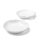 Starfrit Gourmet Bistro - Set of 2 Porcelain Shell Dishes - Stain Resistant - Oven, Microwave and Dishwasher Safe