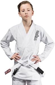 Venum Unisex Teen Minimalist BJJ gi, White, C0 US