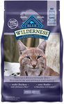 Blue Buffalo Wilderness High Protein Grain Free, Natural Adult Dry Cat Food, Chicken 2.7kg bag