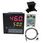 Inkbird PID Temperature Controller 100V 240V ITC-106VH K Sensor Black Heat Sink and 25 DA SSR