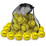 GoSports Mini Foam Baseballs for Pitching Machines and Batting Accuracy Training - 20 Pack