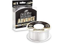 Sufix NEW ADVANCE HMPE HYPER COPOLYMER ADVANCED MONO FISHING LINE (0.23mm - 5.0kg, Clear)