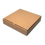 MM WILL CARE - WE WILL CARE YOUR PRODUCTS 10 Inch - 3ply Brown Pizza Box (10X 10 X 1.5) set of 25 pcs.