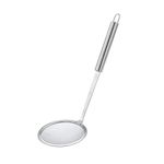 Stainless Steel Ultrafine Mesh Oil Skimmer Strainer Colander Spoon Filter Soup Strainer Kitchen Tool