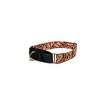 PetWale Kalamkari Print Fabric Dog Martingale Collar | Comfy & Secure Fit | No Neck Strains | Easy to Use & Durable | Stylish Design | Dog Accessory | Size L