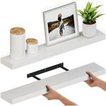 Ballucci Floating Shelves, 36" Wood