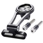 Dymoece Adjustable Out Front Bike Computer Combo Extended Mount for Garmin Edge Gopro 25 130 200 500 510 520 800 810 820 1000 1030