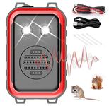 12V Ultrasonic Car Mice Repellent with Flash,Anti-Martor Repellent for Car,Garage,Instant and Long-Term Marten Protection in the Engine Bay,LED flashing light marten scare defence