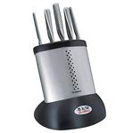 Global 6 Piece 25th Anniversary Knife Block Set