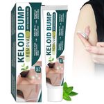 Silicone Scar Cream Gel, Keloid Bump Removal, 0.7 Oz Keloid Scar Treatment for Face and Body, Scar Removal for Stretch Mark, Burn Scar & Surgical Scar