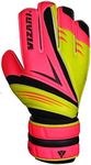 Vizari Avio F.P. Soccer Goalkeeper Goalie Gloves - Superior Grip, All Skill Levels - Non-Slip Receiver Gloves for Kids and Adults