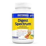 Enzymedica, Digest Spectrum, for Multiple Food Intolerances, Digestive Enzymes, 240 Capsules, Vegan, Gluten-Free, Soy-Free, Non-GMO