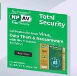 Net Protector NPAV Net Protector 2020 Total Security Gold Edition - 1 PC, 1 Year (Email Delivery - No CD)