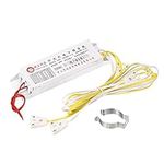 PATIKIL Electronic Ballast, 220V AC 24/55-Watt T8 Fluorescent Tube Universal Ballast Tube Instant Start with 4 Interface, White