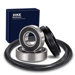 XiKe 4036ER2003A, 4036ER4001C, 4280FR4048C and 4280FR4048K Front Load Washer Tub Bearing ＆ Seal Kit Rotate Quiet and Durable, Replacement for LG and Kenmore Etc.