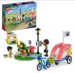 LEGO Friends Dog Rescue Bike 41738 Building Toy Set (125 Pcs),Multicolor