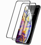 YTZJ Direct 2-Pack Premium Screen Protectors for Apple iPhone XR and iPhone 11 6.1-Inch, Clear Tempered Glass Film with Full Coverage Protection, Anti-Crack, High Clarity and Case-Friendly