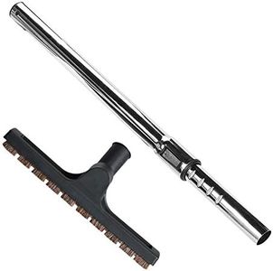 Eagles Hardwood Floor Brush with 1-1/4" Extension Wands Remplacement for most Vacuum Cleaner Accepting 1-1/4" Attachment