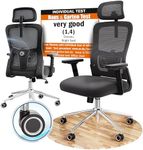 CLOUVOU BrightSeat Ergonomic Office Chair [BEST RATED] Desk Chair 100% Adjustable | Computer Chairs & Gaming Chair Adults | Desk Chair For Home Office Chair Ergonomic | Up To 330lbs