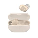 Jabra Elite 10 Wireless In-Ear Bluetooth Earbuds Advanced Active Noise Cancellation, 6 built-in Microphones and Dolby Atmos Sound - Cream