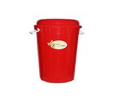 E-Ware amazing Multipurpose Plastic Storage Bucket Drum 80LTR with Lid