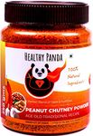 HEALTHY PANDA Pounded Peanut Garlic Chutney Powder / Groundnut Chutni Powder Also Famously Known As Shenga Chatni (100% Natural & Healthy) (500)