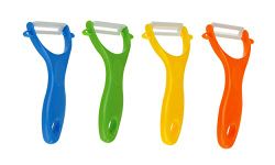 APOLLO Ceramic Peeler, Multi-Colour, 13x2x8