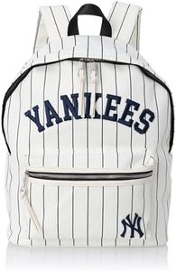 MLB Stripe Backpack, Yankees Ivory × Navy, 横31cm 縦41cm マチ22cm