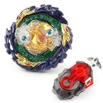 Battling Tops Burst Dynamite Booster B-185 Vanish Fafnir Tapered Kick-3 with Right/Left Spin Bey Blades Launcher, Gaming Top Spinning Toy Gift for Boys (B-185)