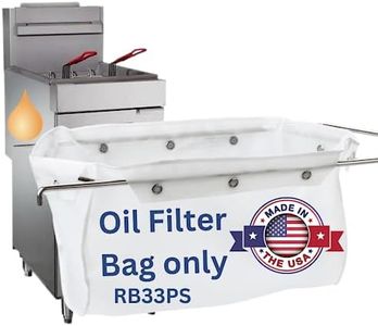 Miroil RB33PS Fryer Filter Bag MirOil EZ Flow Filter Bag, Part 12849, For Heavy Crumbloads, Suitable for 15.1l or 13kg Polishing Oil, Durable, Easy to Clean with Hot Water - No Frame