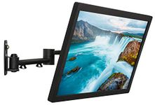 Mount-It! TV Wall Mount Bracket | Quick Release | Full Motion Swing Out Tilt Swivel | Articulating Arm for 13-42" Flat Screens and Monitors | VESA 75 to 200 | 44 Pound Capacity | Anti-Theft Locking