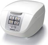 Panasonic 5-Cup Rice Cooker, White/