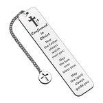 Confirmation Gifts for Teen Girl Teenage Boys Baptism Gifts for Gir Boys First Communion Gifts for Girls Boys Christian Religious Gifts for Women Men Graduation Gift Bible Verse Bookmark for Women Men