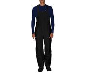 Arctix Men's Essential Insulated Bib Overalls, Black, Large (36-38W * 32L)