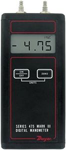 Dwyer® Handheld Digital Manometer, 475-3-FM, 0-200" w.c. (49.82 kPa)