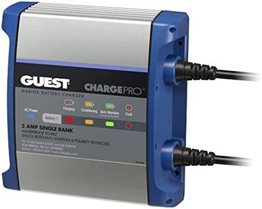 Guest 2708A ChargePro On-Board Battery Charger - 5A/12V, 1 Bank, 120V Input