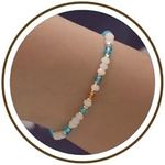 Nymerianoble Crystal Bracelet for Women Chakra Bracelets Nurses Week Gifts Protection Bracelet Stress Relief Gifts Gemstone Bracelets for Women Wedding Gift